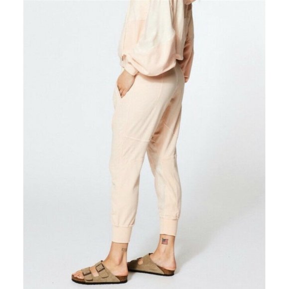 NWT Young Fabulous Broke Peach W Brushed Satin Jog - Picture 3 of 11